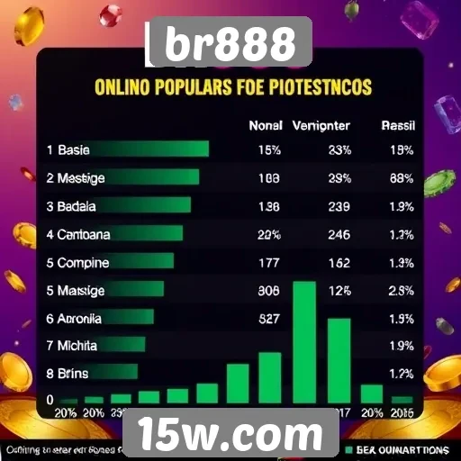 Estatísticas de popularidade do br888 no Brasil